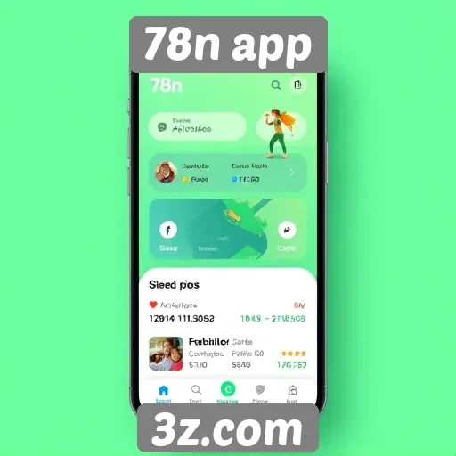 Navegação intuitiva é um dos pontos fortes do 78n app